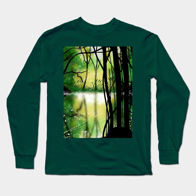 Lagoon Long Sleeve T-Shirt by Scratch